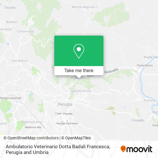 Ambulatorio Veterinario Dotta Badali Francesca map