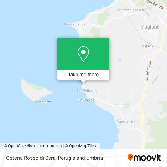 Osteria Rosso di Sera map