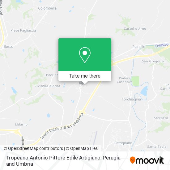 Tropeano Antonio Pittore Edile Artigiano map