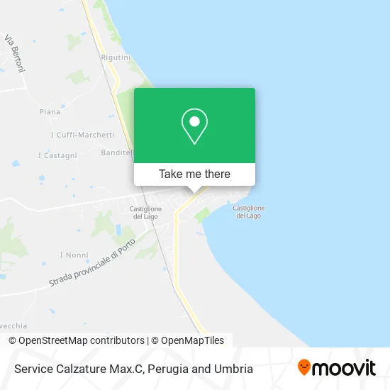 Service Calzature Max.C map