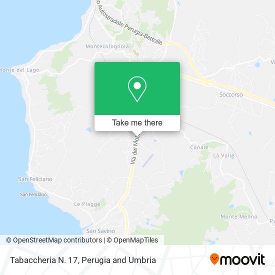 Tabaccheria N. 17 map