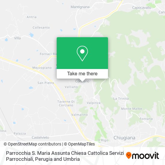 Parrocchia S. Maria Assunta Chiesa Cattolica Servizi Parrocchiali map
