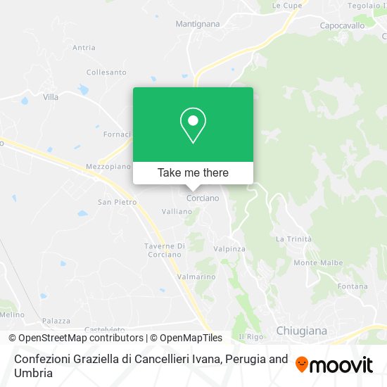 Confezioni Graziella di Cancellieri Ivana map