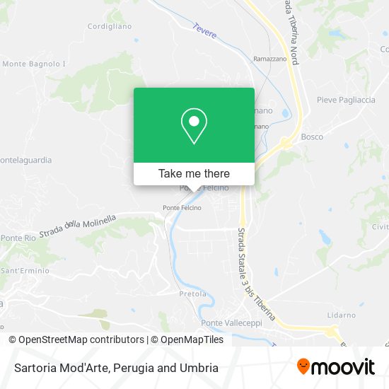 Sartoria Mod'Arte map