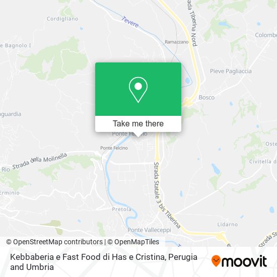 Kebbaberia e Fast Food di Has e Cristina map