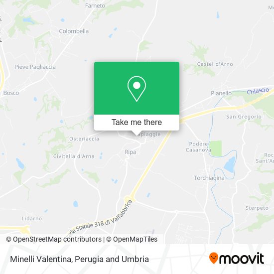 Minelli Valentina map