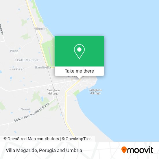 Villa Megaride map