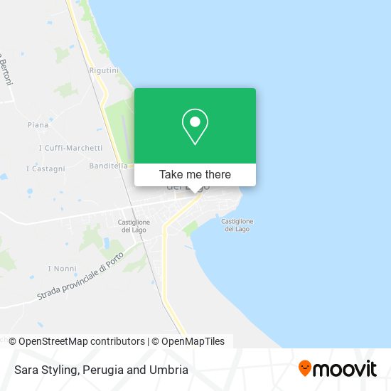 Sara Styling map