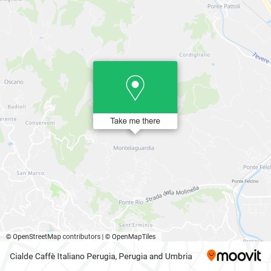 Cialde Caffè Italiano Perugia map