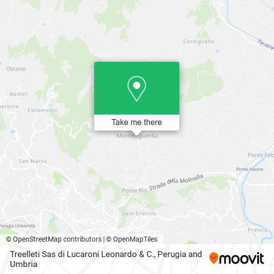 Treelleti Sas di Lucaroni Leonardo & C. map