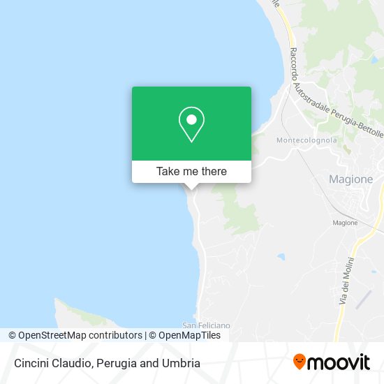 Cincini Claudio map