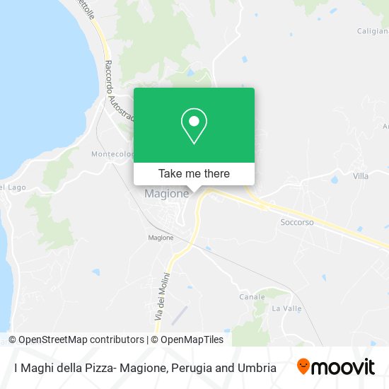 I Maghi della Pizza- Magione map