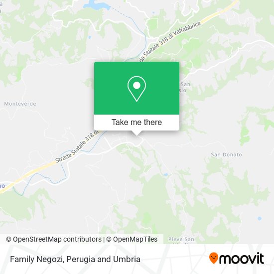 Family Negozi map
