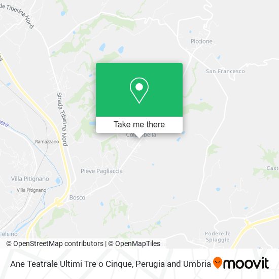 Ane Teatrale Ultimi Tre o Cinque map