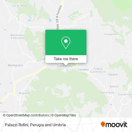 Palazzi Rufini map