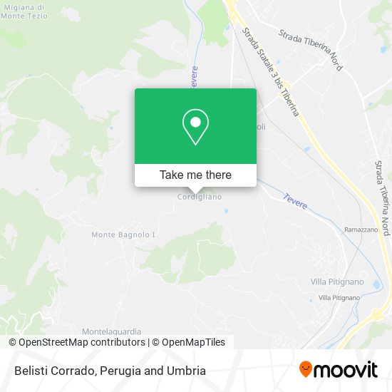 Belisti Corrado map