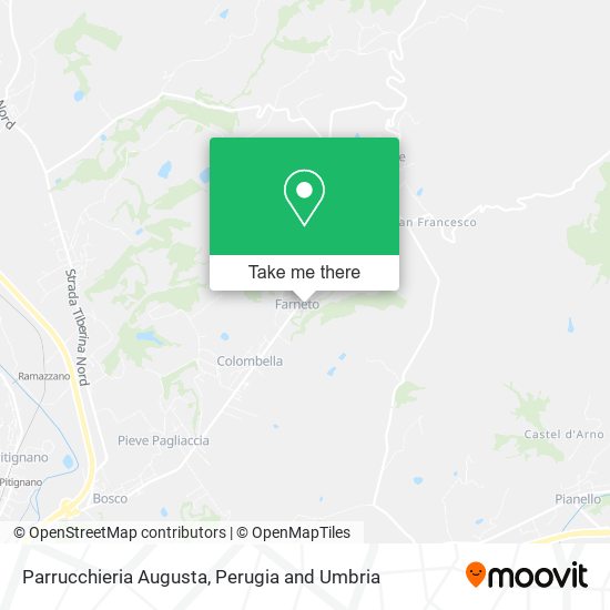 Parrucchieria Augusta map