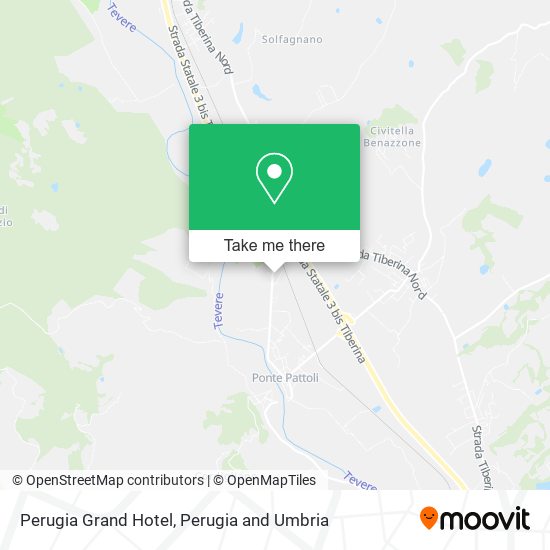 Perugia Grand Hotel map