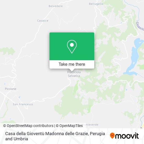 Casa della Gioventù Madonna delle Grazie map