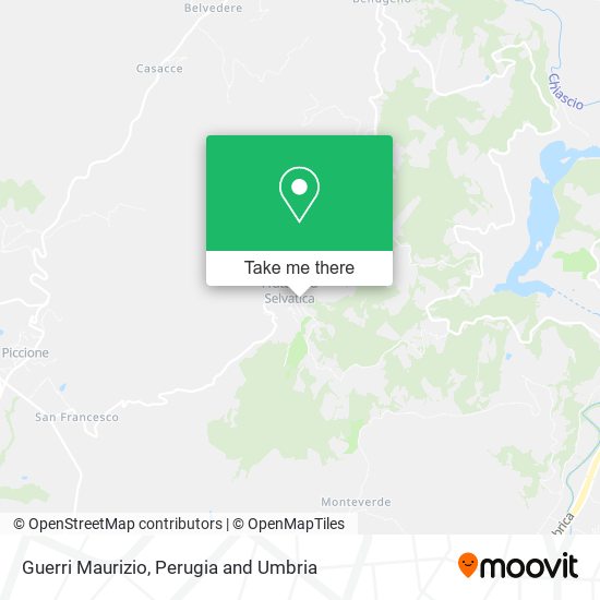 Guerri Maurizio map