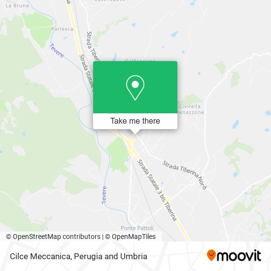 Cilce Meccanica map