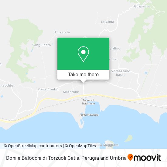 Doni e Balocchi di Torzuoli Catia map