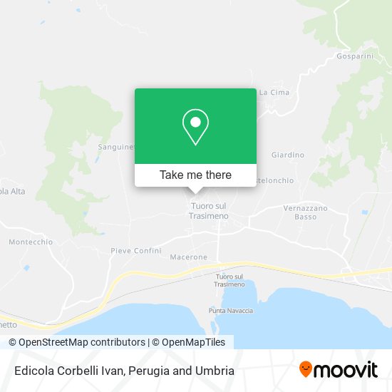 Edicola Corbelli Ivan map