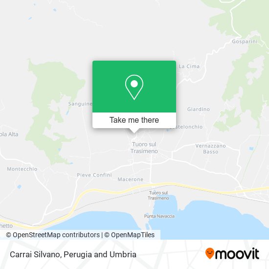 Carrai Silvano map