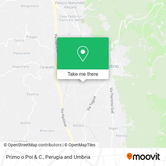 Primo o Poi & C. map