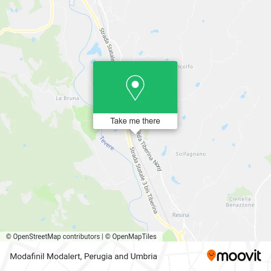 Modafinil Modalert map