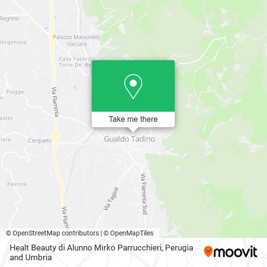 Healt Beauty di Alunno Mirko Parrucchieri map