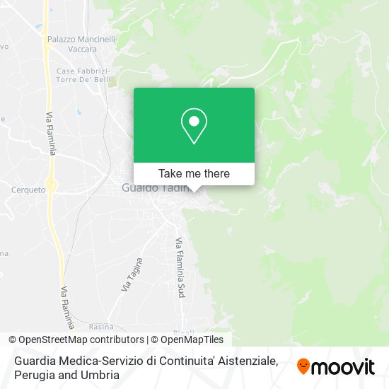 Guardia Medica-Servizio di Continuita' Aistenziale map