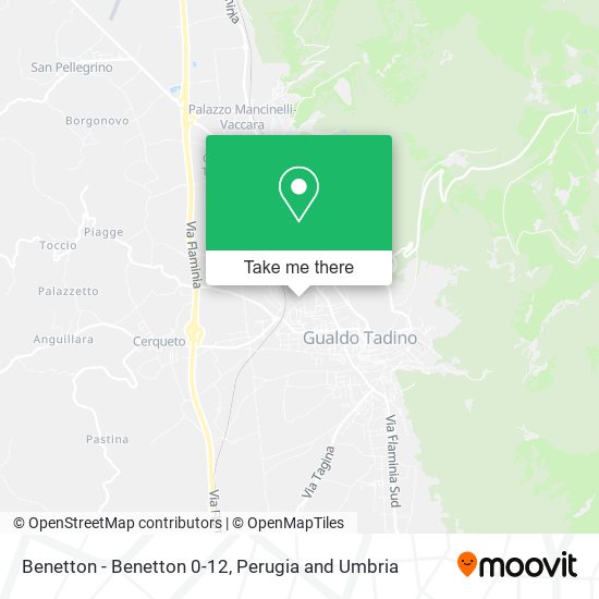 Benetton - Benetton 0-12 map