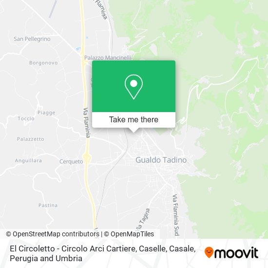 El Circoletto - Circolo Arci Cartiere, Caselle, Casale map