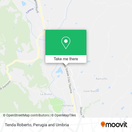 Tenda Roberto map