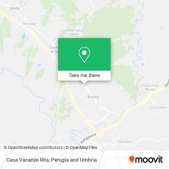 Casa Vacanze Rita map