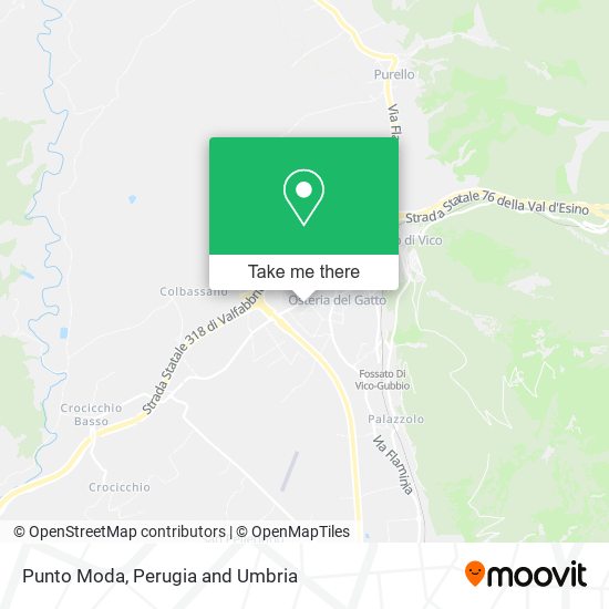 Punto Moda map