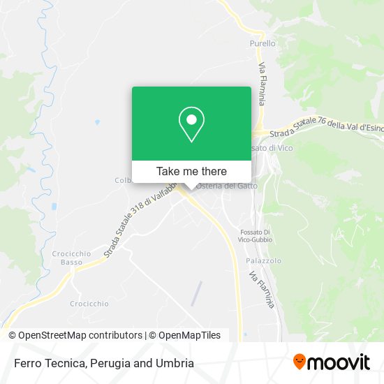 Ferro Tecnica map