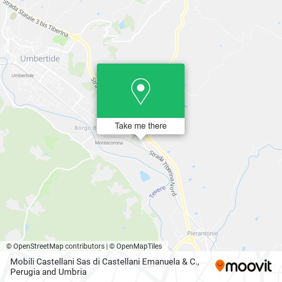 Mobili Castellani Sas di Castellani Emanuela & C. map