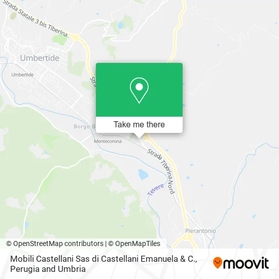 Mobili Castellani Sas di Castellani Emanuela & C. map