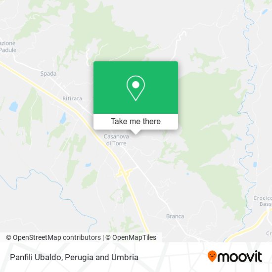 Panfili Ubaldo map