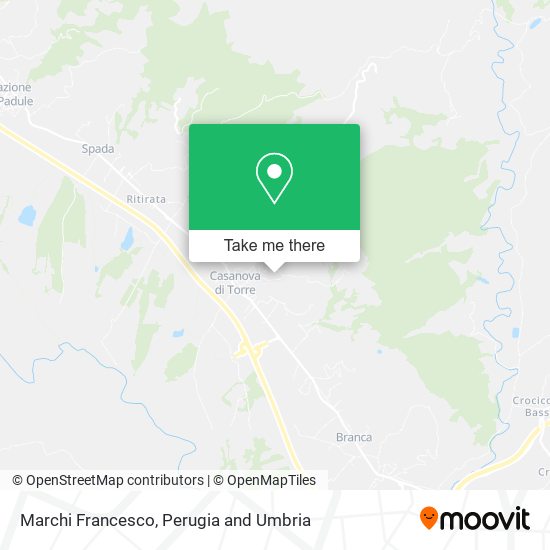 Marchi Francesco map