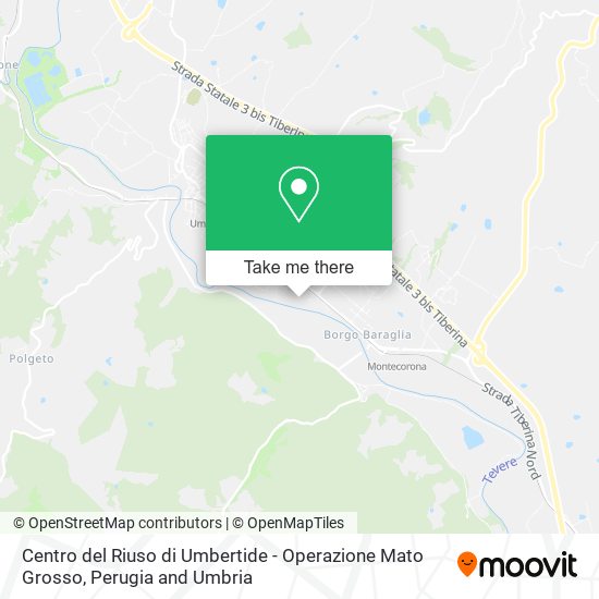 Centro del Riuso di Umbertide - Operazione Mato Grosso map