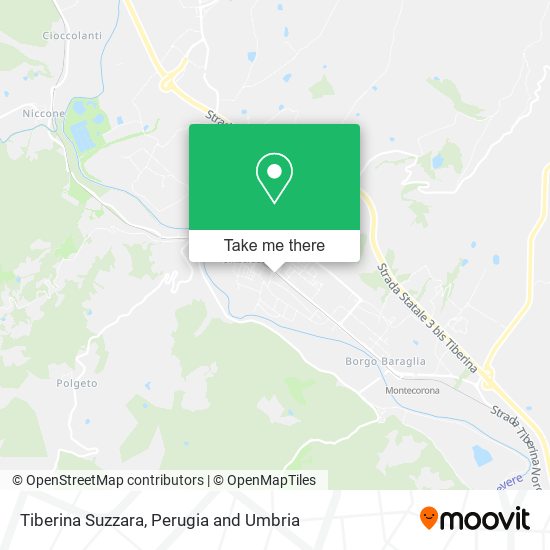Tiberina Suzzara map