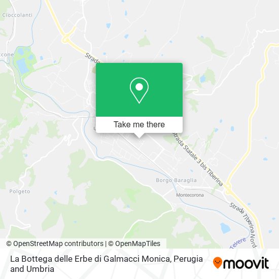 La Bottega delle Erbe di Galmacci Monica map