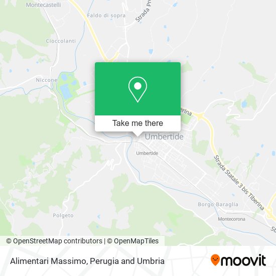 Alimentari Massimo map