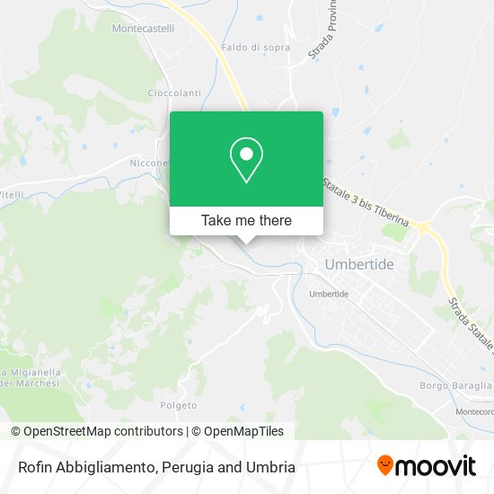 Rofin Abbigliamento map