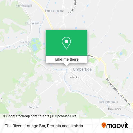 The River - Lounge Bar map