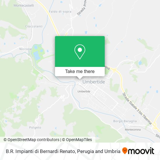 B.R. Impianti di Bernardi Renato map
