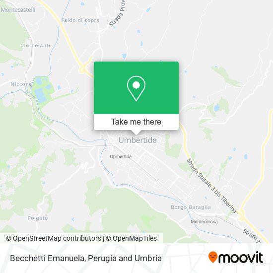 Becchetti Emanuela map